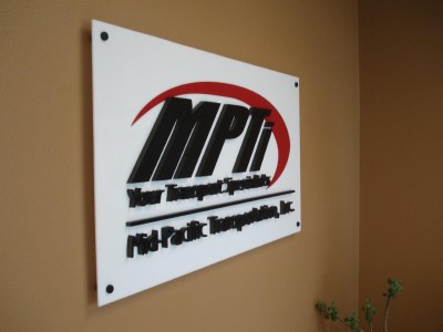 Mid Pacific Acrylic Lettering Sign Dimensional Signs